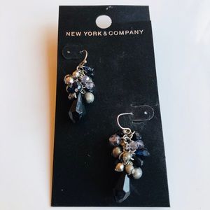 Midnight Blue Dangle Earrings